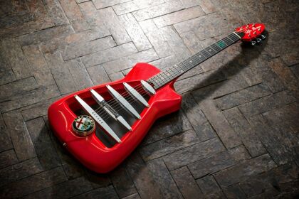 La guitarra Alfa Romeo se hace realidad