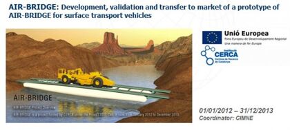 El puente textil español que resiste 20 toneladas