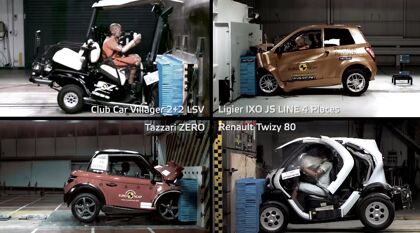 ¿Son seguros los microcoches? EuroNCAP dice que no