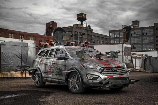 Hyundai Santa Fe Zombie Survival