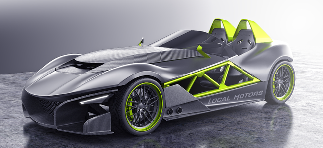 Local Motors segundo puesto