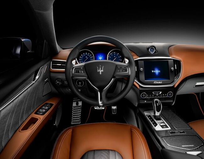 Maserati Ghibli Ermenegildo Zegna Edition Concept 2014 interior 01