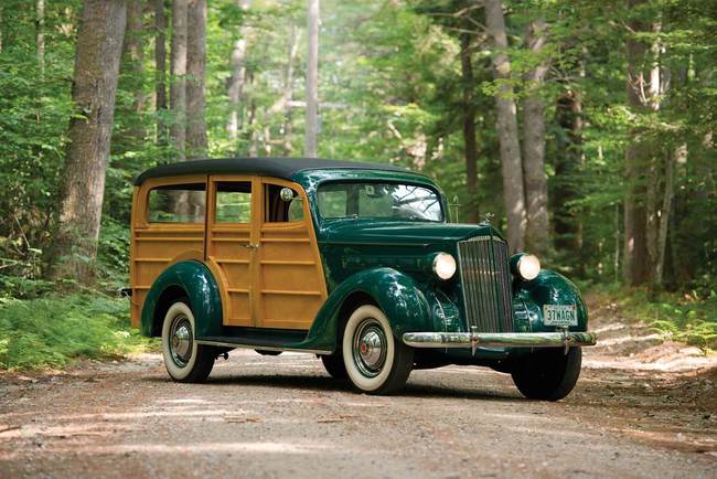 P - 1937 Packard Six Station Wagon