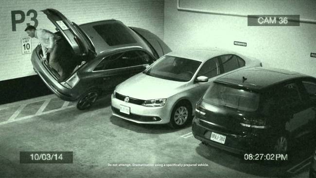 Audi  Q3 aparcameinto Canada