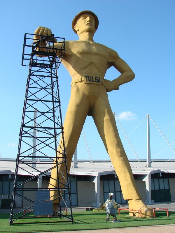 Golden Driller -  Tulsa, Oklahoma 