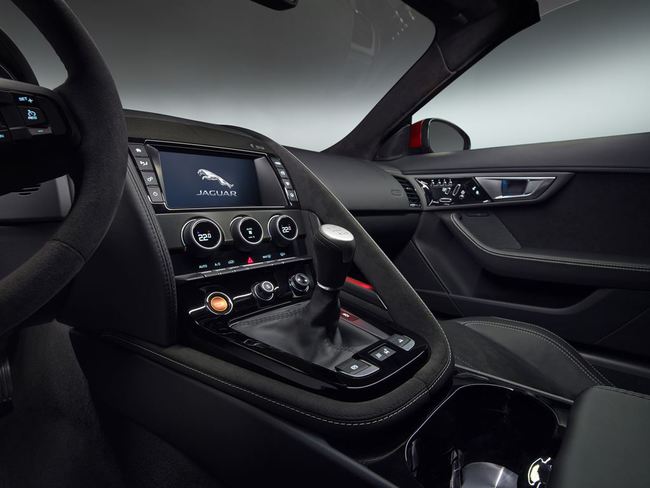 Jaguar F-Type Convertible 2016 interior 05