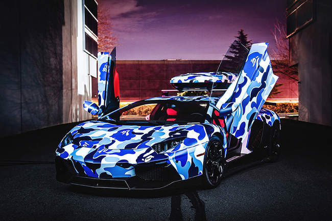 Lamborghini camuflaje