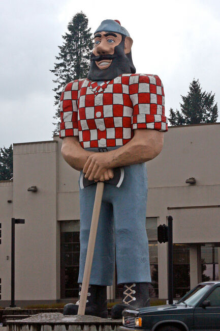 Paul Bunyan - Portland, Oregon - jill, jellidonut... whatever