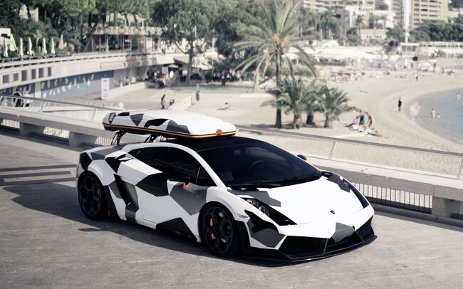 lamborghini gallardo camuflaje