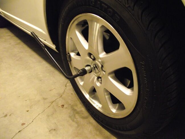 tuerca antirrobo rueda