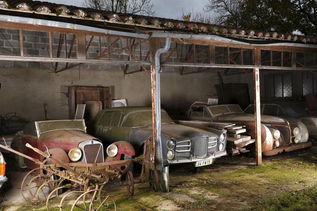 Barn Find coleccion clasicos granero Francia Retromobile 27