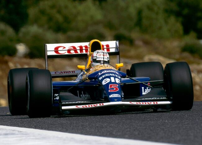 Nigel Mansell  formula 1 1992