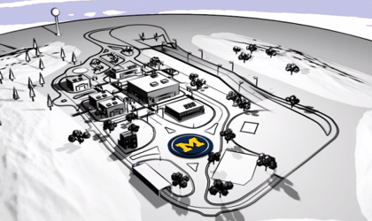 Ya está en funcionamiento M City, la ciudad falsa para probar coches