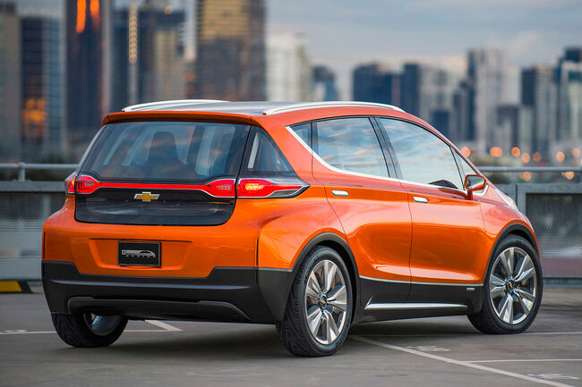 2015 Chevrolet Bolt EV Concept all electric vehicle – rear ext