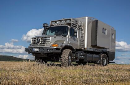 Mercedes Zetros Autocaravana, el trotamundos de lujo