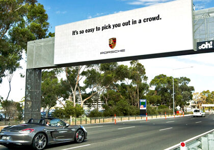 Las campañas de publicidad personalizadas de Porsche en Australia