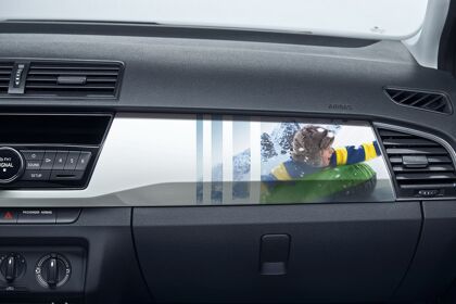 Así puedes personalizar el salpicadero del Skoda Fabia con fotos