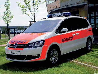 Volkswagen Sharan Notarzt 2012