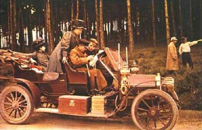 Peugeot. Fotografía con Autochrome. 1907