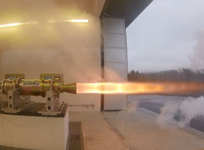 Así empuja el cohete híbrido del Bloodhound SCC para alcanzar 1.600 km/h