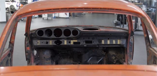 Porsche 911 restauracion interior