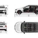 Skoda Octavia RS 230 Combi 2015 Medidas 150x150