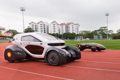 Así es el coche eléctrico de Singapur impreso en 3D