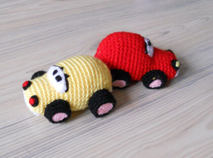 Coches… ¿de ganchillo?