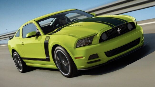 mustang verde