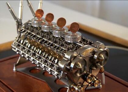 El motor W-32 más pequeño del mundo