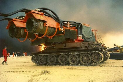 Big Wind, el camión de bomberos que parece de ciencia ficción