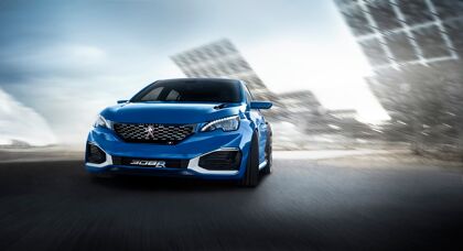 Peugeot 308 R Hybrid Concept, 500 CV de deportividad híbrida