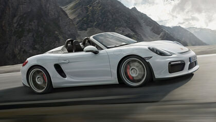 Porsche Boxster Spyder, el más ligero, potente y rápido