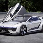 Volkswagen Golf GTE Sport Concept 2015 07 150x150