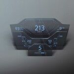 Volkswagen Golf GTE Sport Concept 2015 Interior 05 150x150