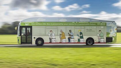 Este autobús funciona con ¿caca?