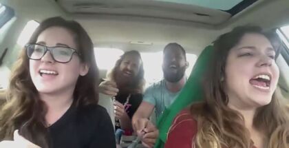 El primer accidente grabado con «paloselfi»