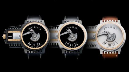 El reloj que homenajea al motor de combustión interna