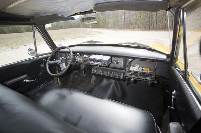 New York Checker Marathon Taxi 1978 interior 03