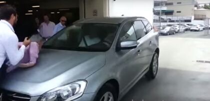 No es la tecnología de este Volvo la que falla, es el humano