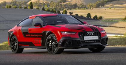 El Audi RS7 piloted driving concept adelanta la conducción autónoma del A8