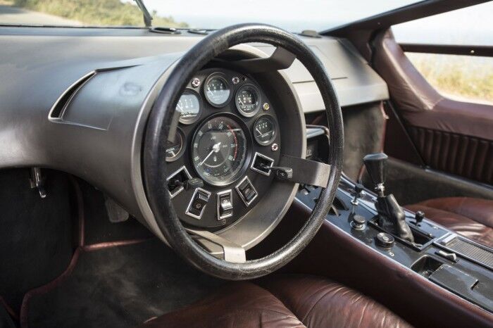 Maserati Boomerang Concept 1972 interior 03