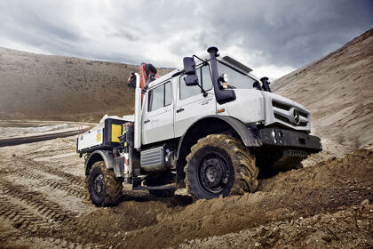Hasta el Mercedes Unimog cumple ya la norma Euro 6