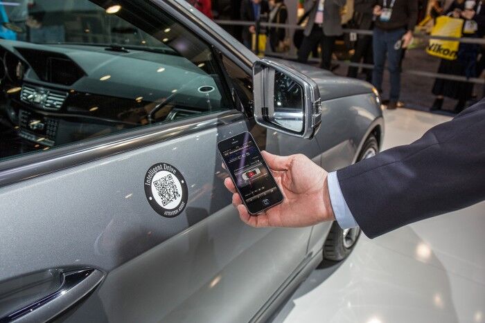 Mercedes Clase E 2016 apertura movil