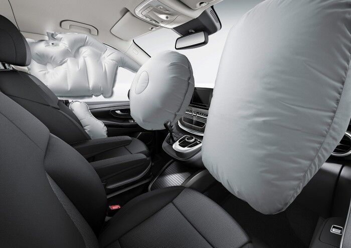Mercedes Clase E airbag