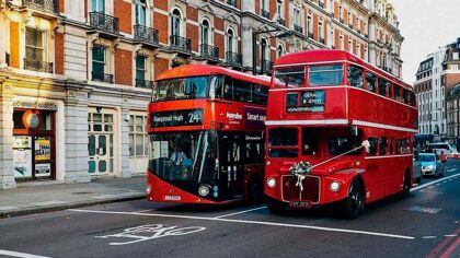 Los míticos autobuses de Londres serán eléctricos