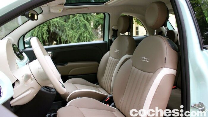 prueba Fiat 500 2015 interior 9
