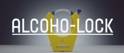 Este candado no te deja coger la bici borracho