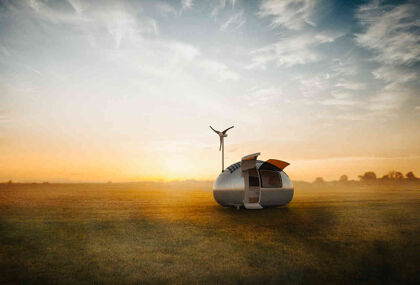 Ecocapsule: la caravana ecológica del futuro