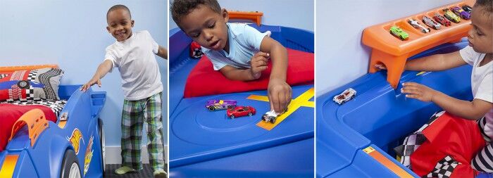 Hot Wheels Race Car Bed 02